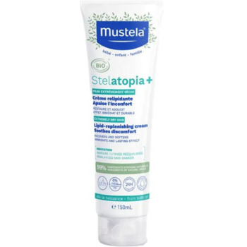 Bébé Stelatopia Emollient Cream - Denní pleťový krém 